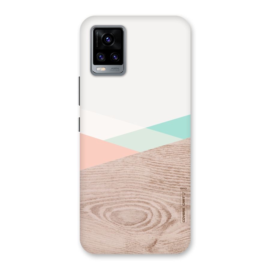 Wooden Fusion Back Case for Vivo V20
