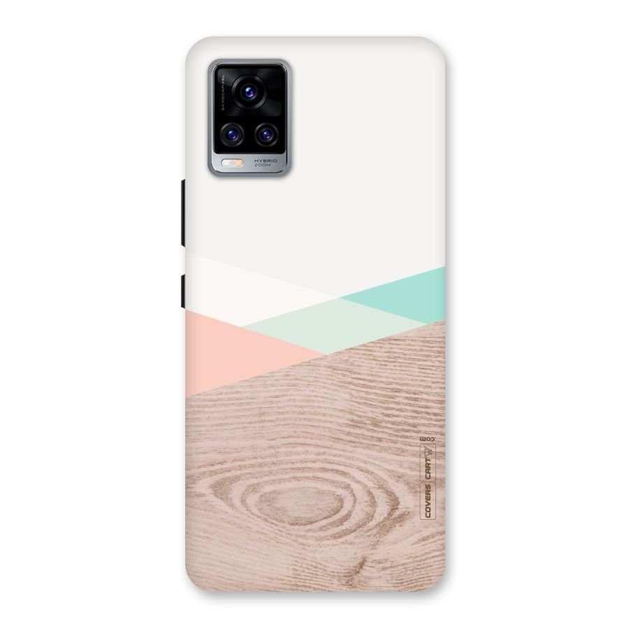 Wooden Fusion Back Case for Vivo V20 Pro