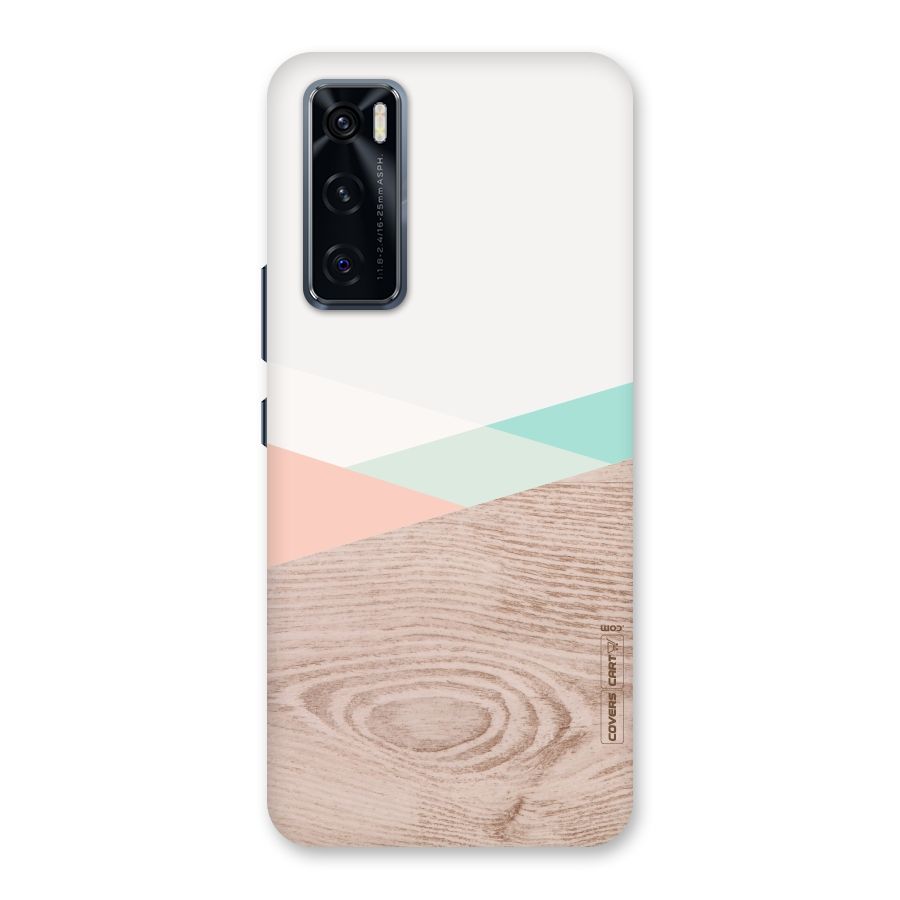 Wooden Fusion Back Case for Vivo V20 SE