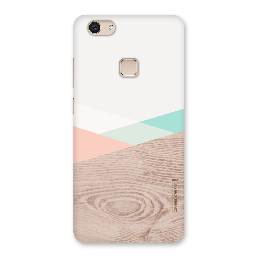 Wooden Fusion Back Case for Vivo V7