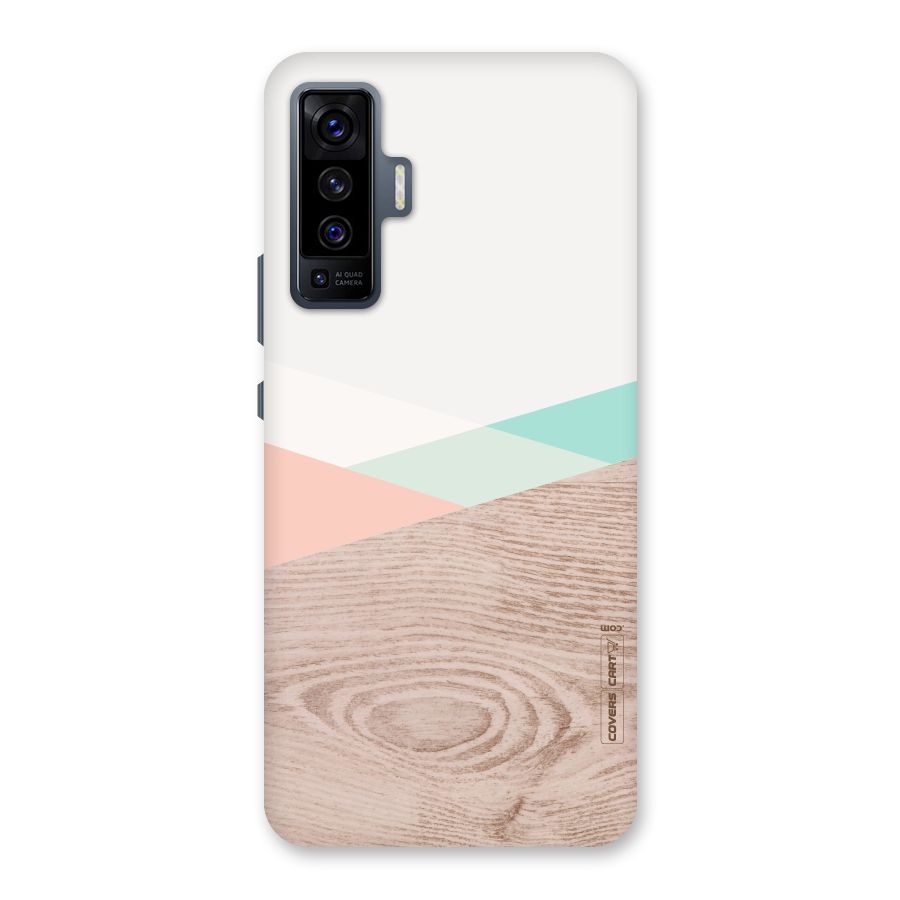 Wooden Fusion Back Case for Vivo X50