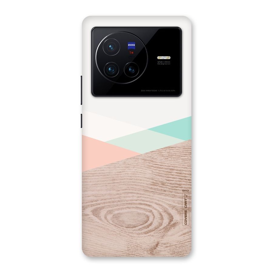 Wooden Fusion Back Case for Vivo X80