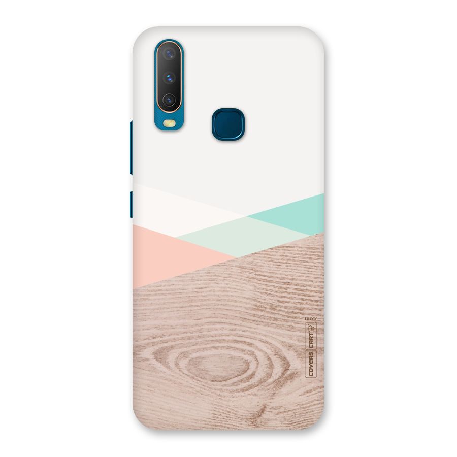 Wooden Fusion Back Case for Vivo Y15
