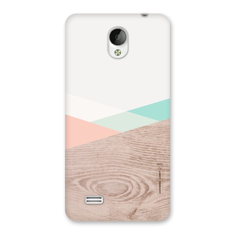 Wooden Fusion Back Case for Vivo Y21