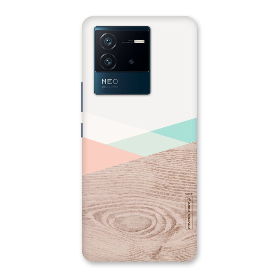Wooden Fusion Back Case for Vivo iQOO Neo 6 5G