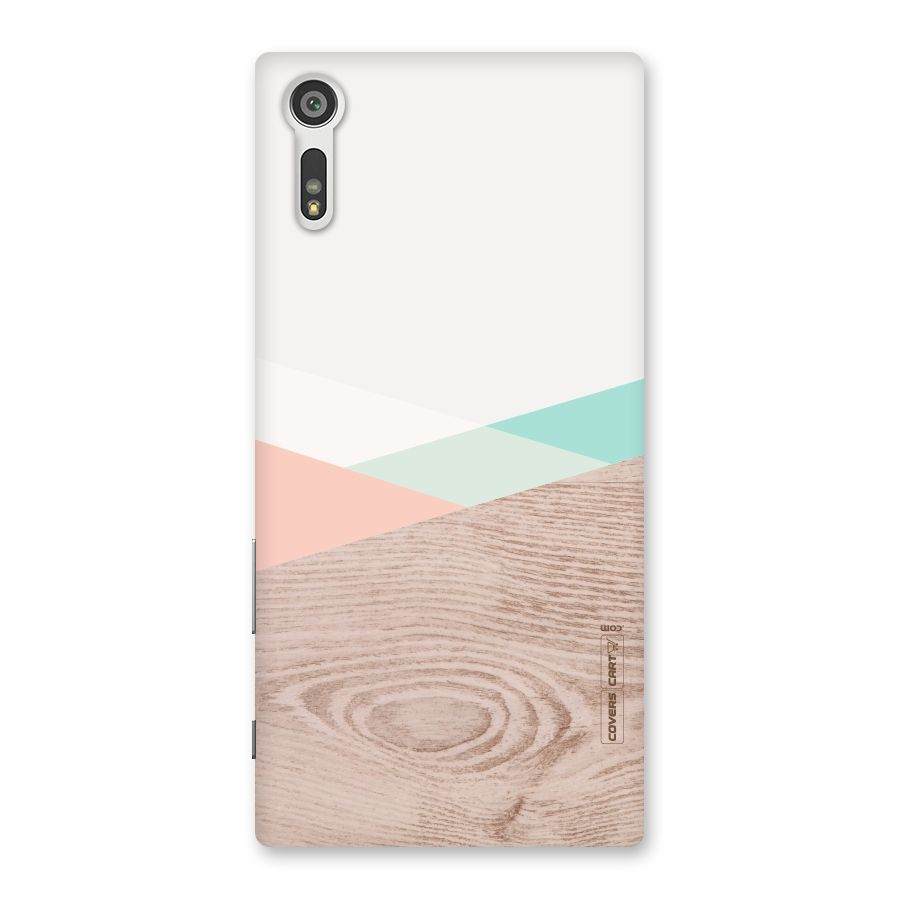 Wooden Fusion Back Case for Xperia XZ
