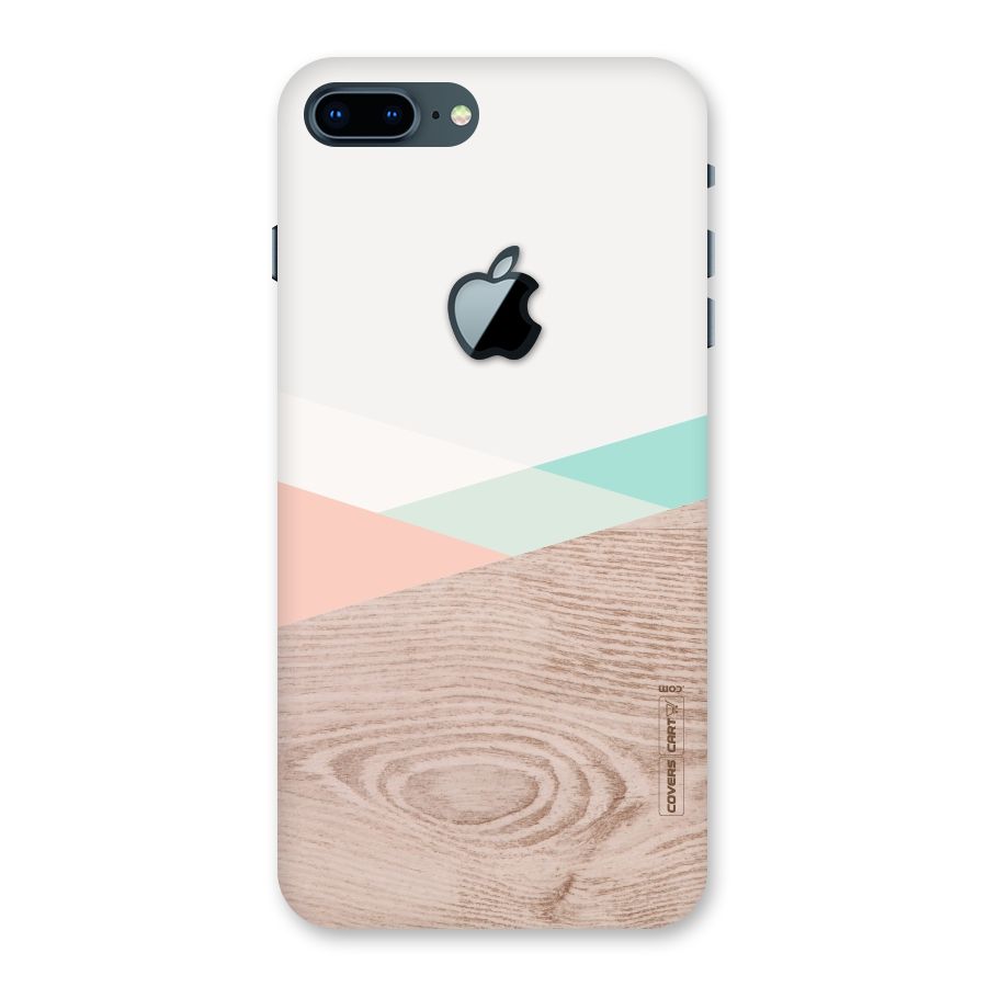 Wooden Fusion Back Case for iPhone 7 Plus Apple Cut