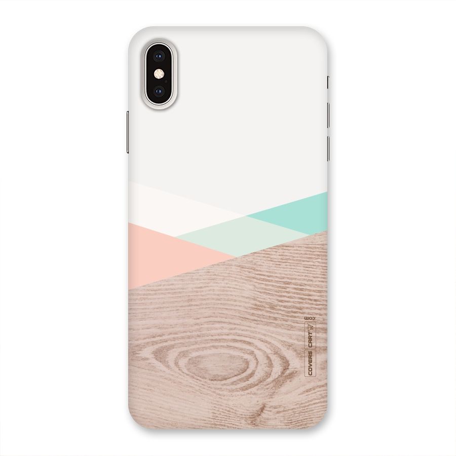 Wooden Fusion Back Case for iPhone XS Max