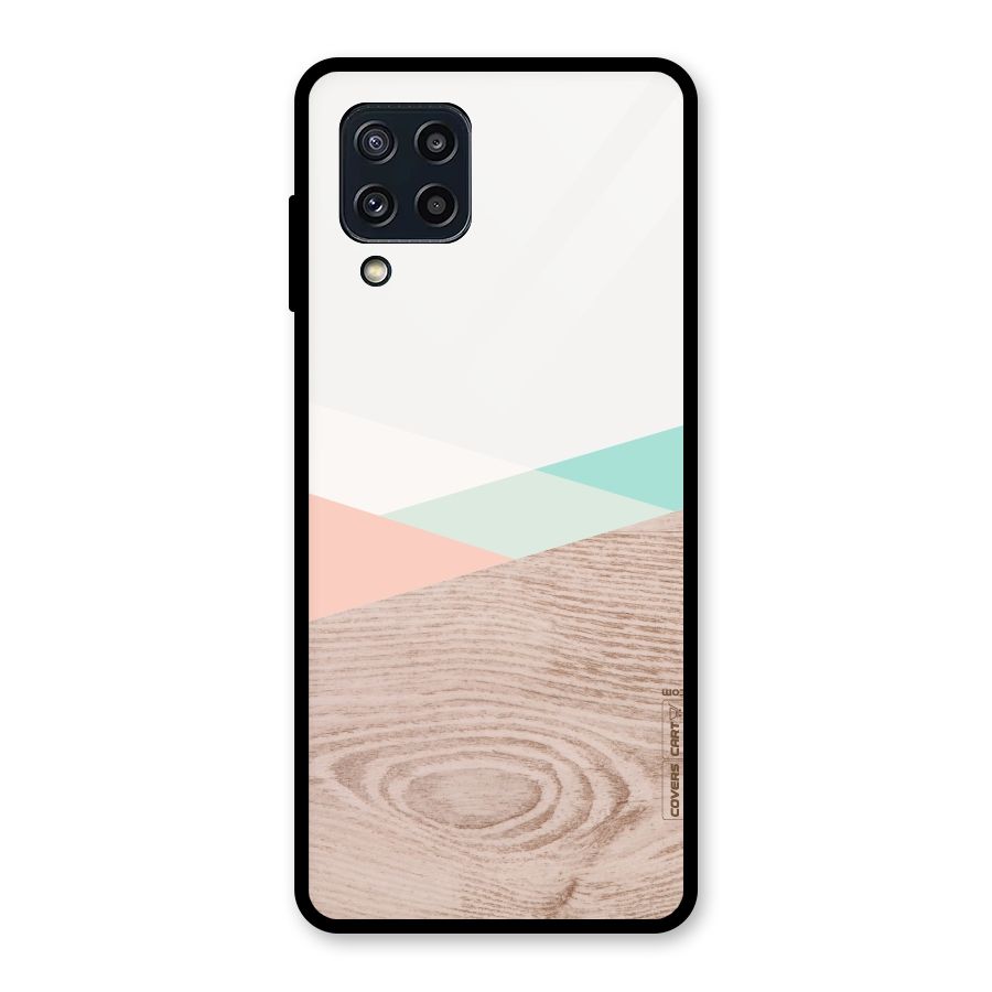 Wooden Fusion Glass Back Case for Galaxy M32