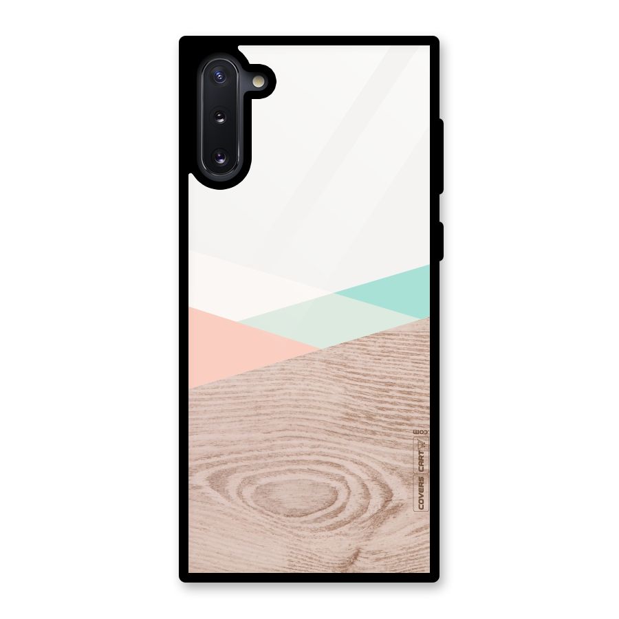 Wooden Fusion Glass Back Case for Galaxy Note 10