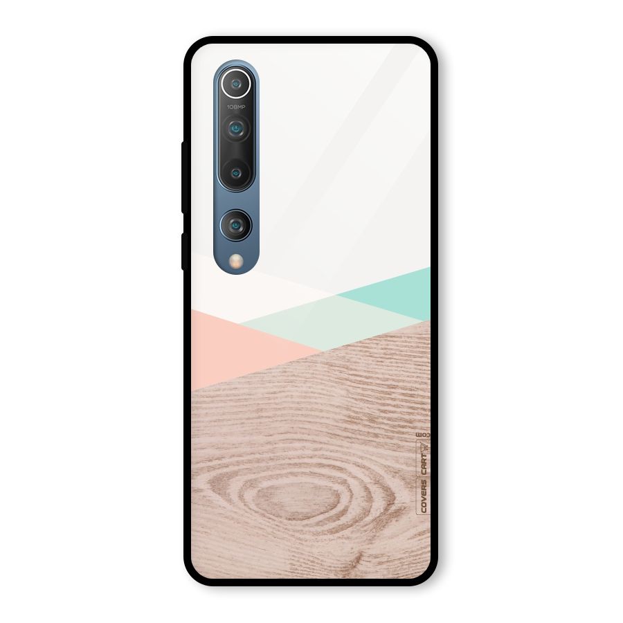 Wooden Fusion Glass Back Case for Mi 10
