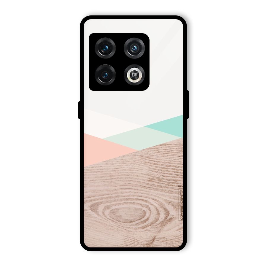 Wooden Fusion Glass Back Case for OnePlus 10 Pro 5G