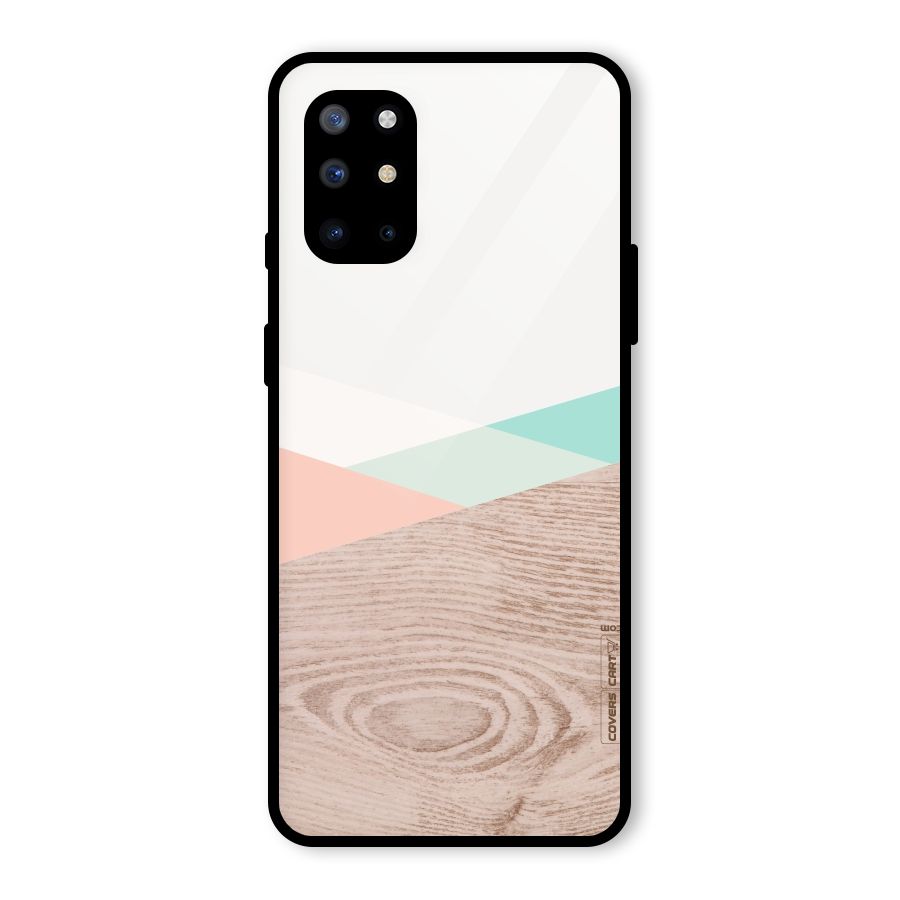 Wooden Fusion Glass Back Case for OnePlus 8T