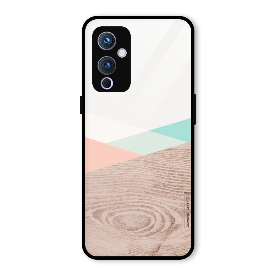 Wooden Fusion Glass Back Case for OnePlus 9