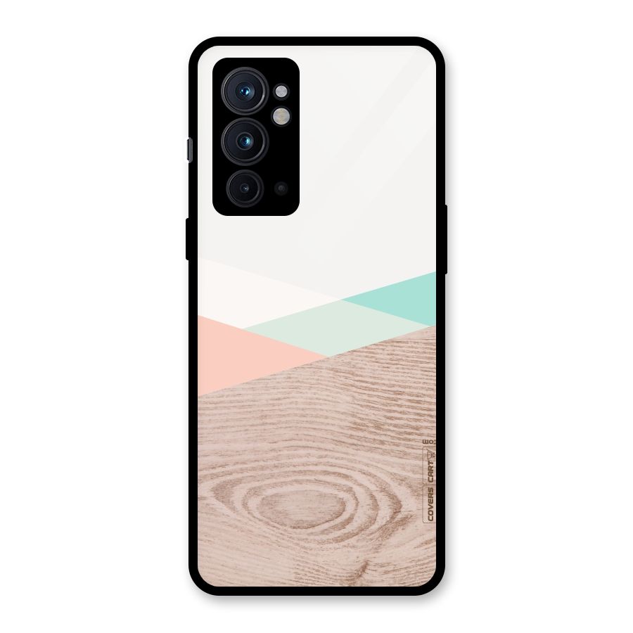 Wooden Fusion Glass Back Case for OnePlus 9RT 5G