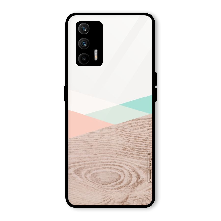 Wooden Fusion Glass Back Case for Realme GT 5G