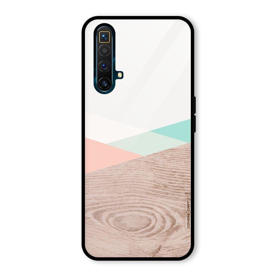 Wooden Fusion Glass Back Case for Realme X3 SuperZoom