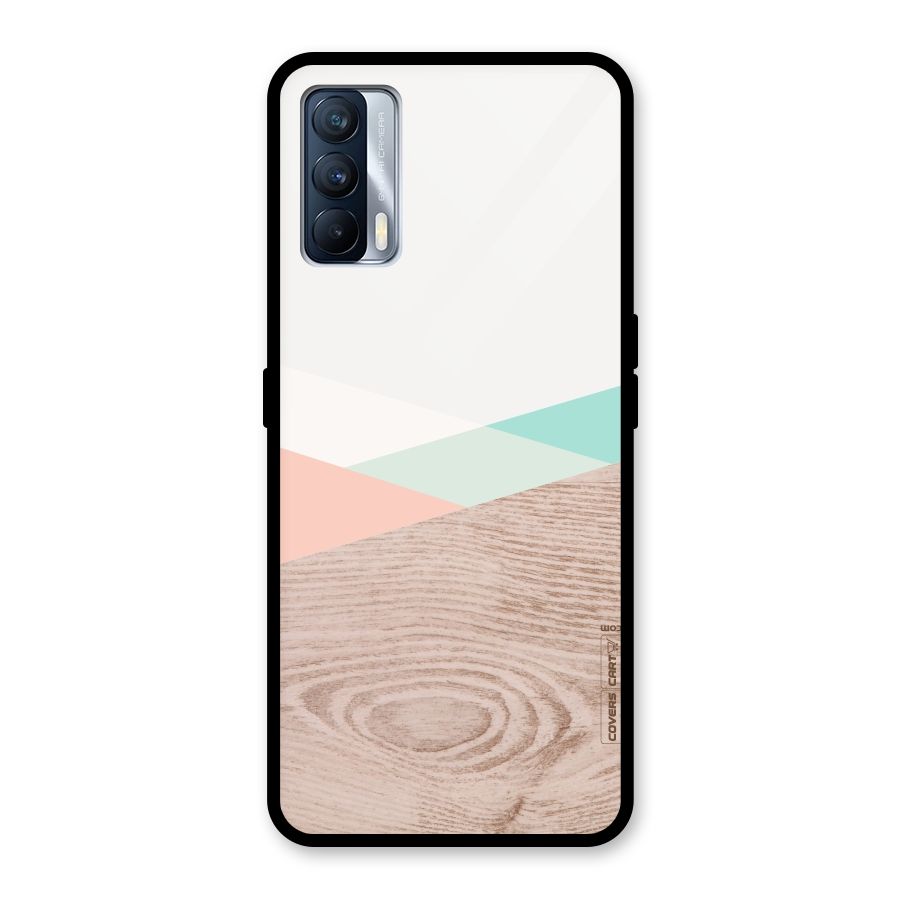Wooden Fusion Glass Back Case for Realme X7