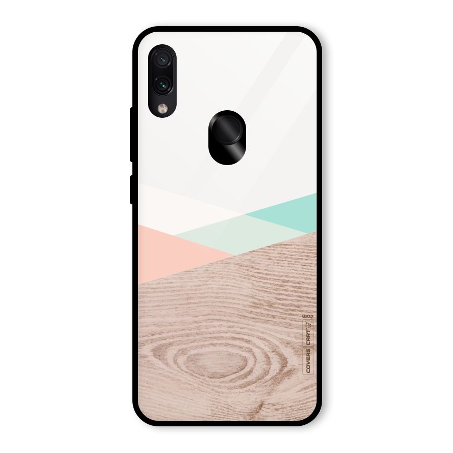 Wooden Fusion Glass Back Case for Redmi Note 7 Pro
