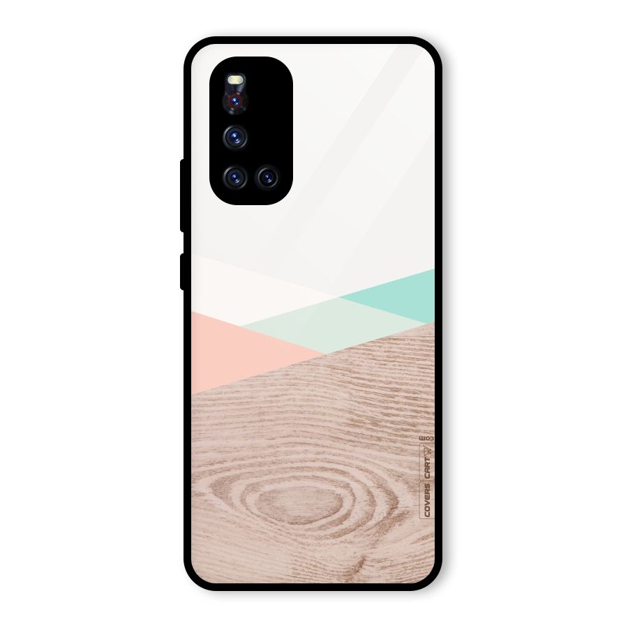 Wooden Fusion Glass Back Case for Vivo V19