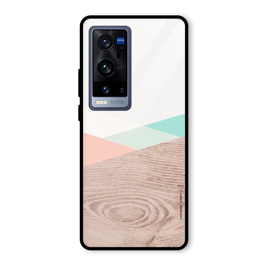 Wooden Fusion Glass Back Case for Vivo X60 Pro Plus