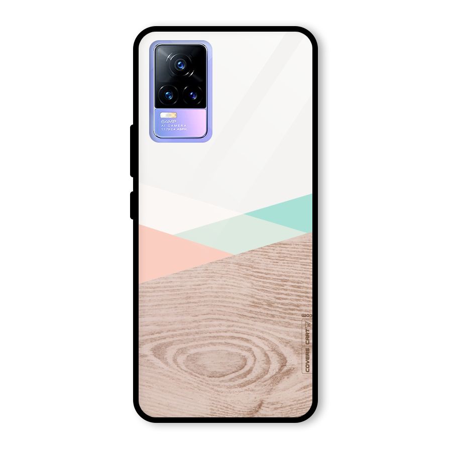 Wooden Fusion Glass Back Case for Vivo Y73