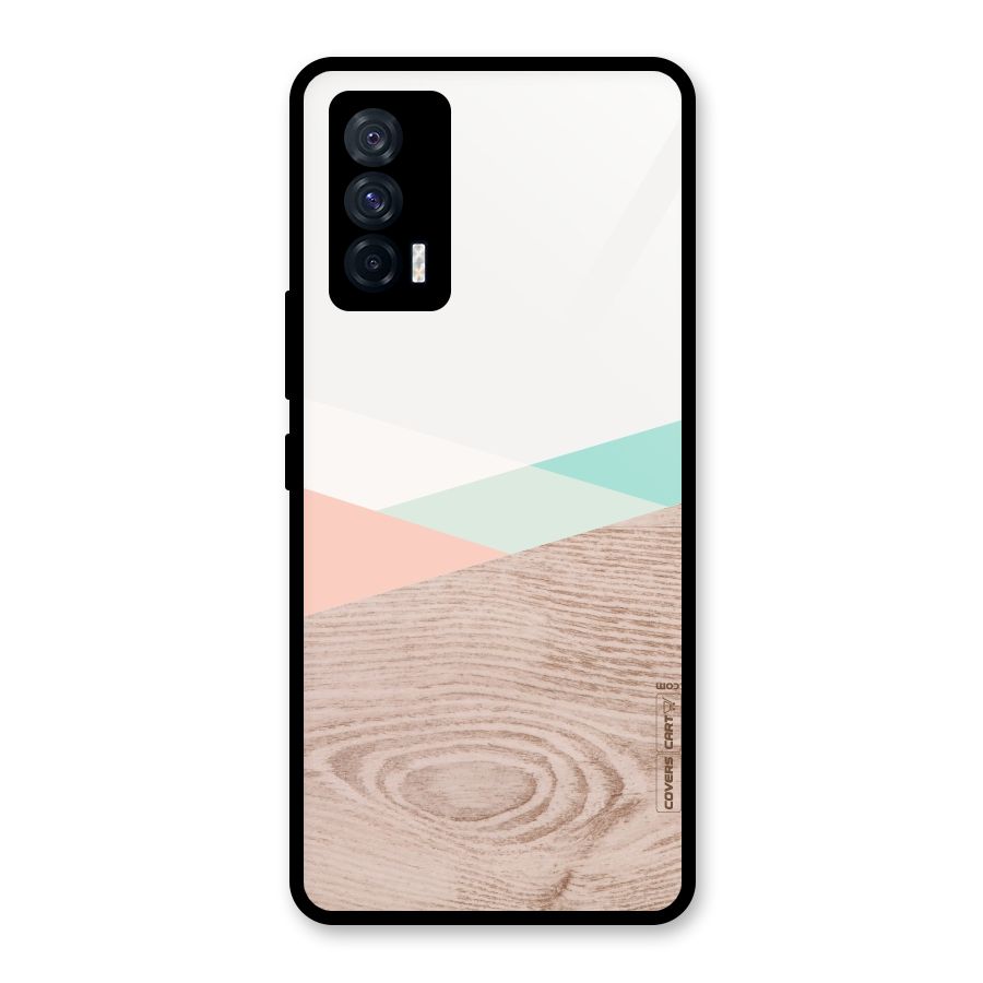 Wooden Fusion Glass Back Case for Vivo iQOO 7 5G