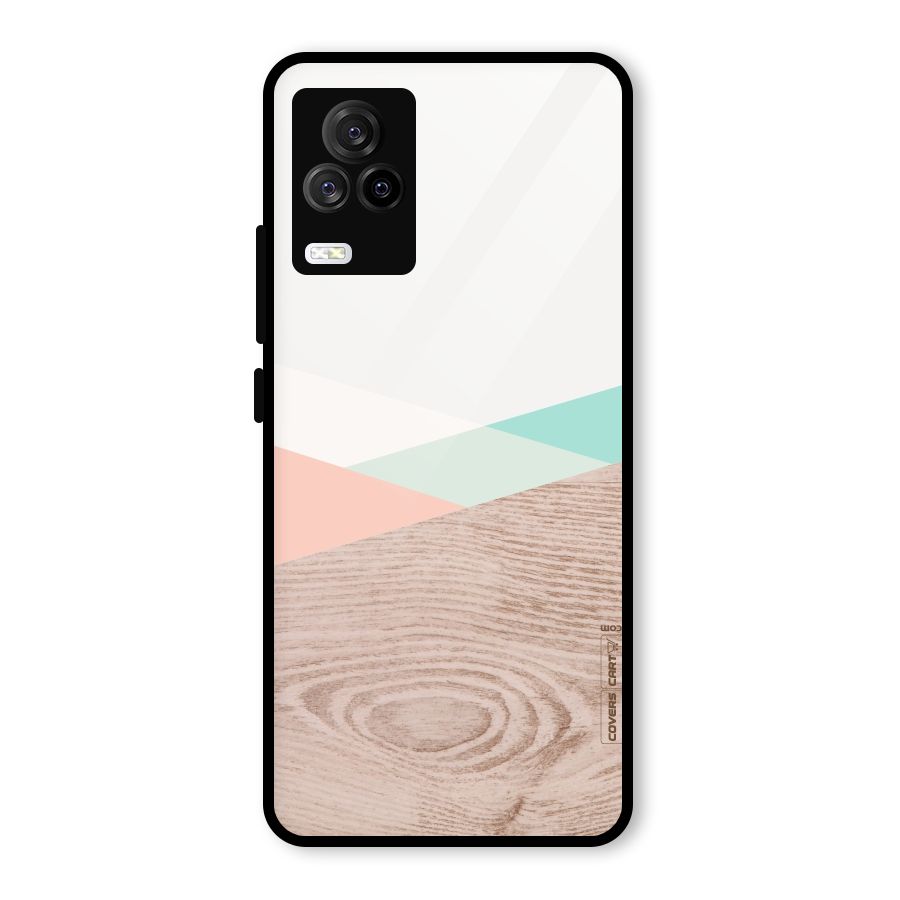Wooden Fusion Glass Back Case for Vivo iQOO 7 Legend 5G