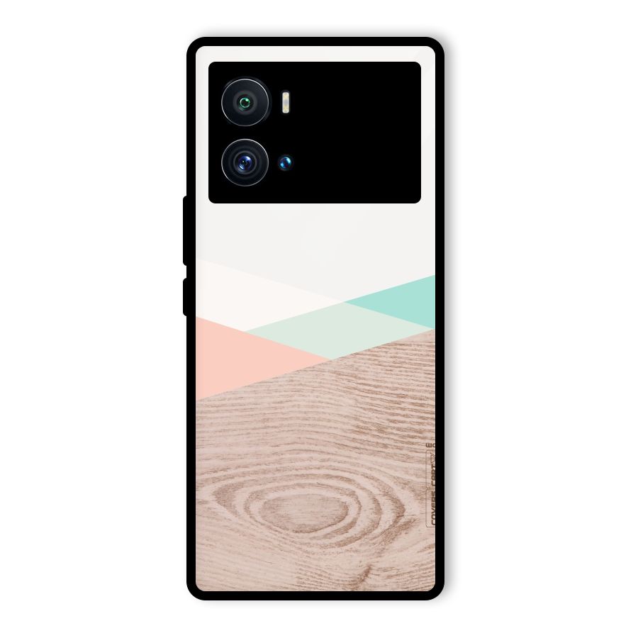 Wooden Fusion Glass Back Case for Vivo iQOO 9 Pro