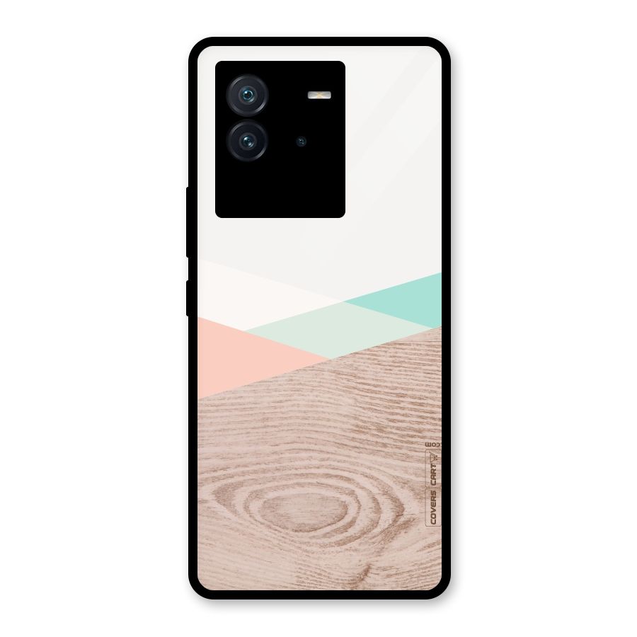 Wooden Fusion Glass Back Case for Vivo iQOO Neo 6 5G