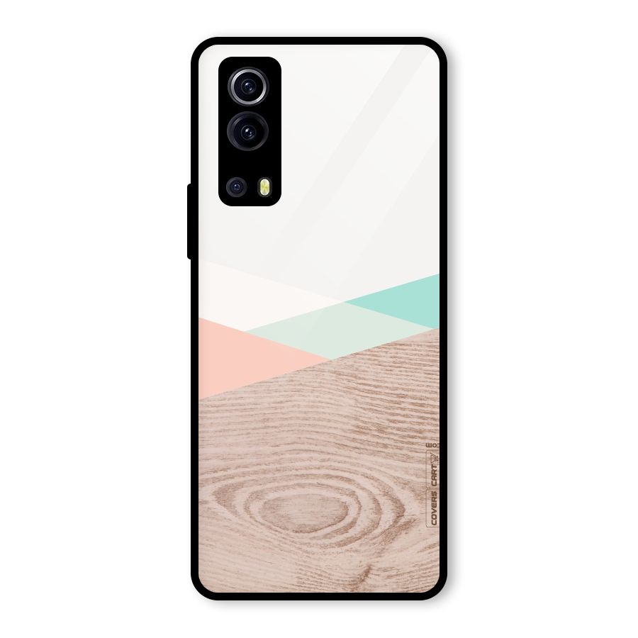 Wooden Fusion Glass Back Case for Vivo iQOO Z3