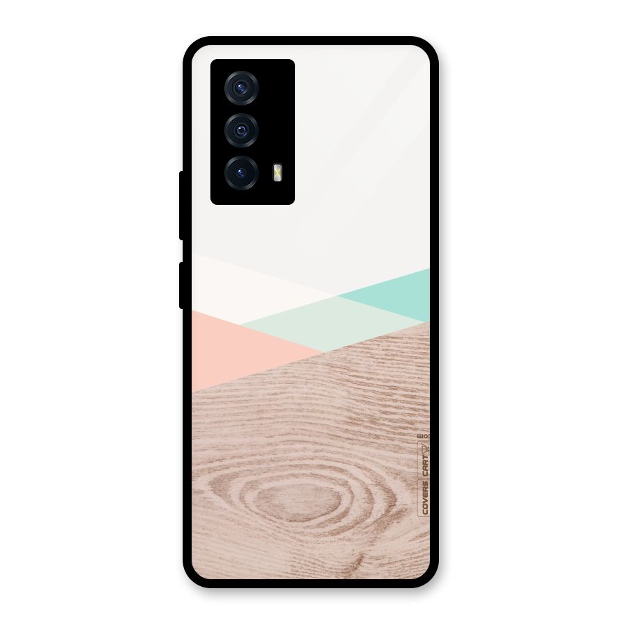 Wooden Fusion Glass Back Case for Vivo iQOO Z5
