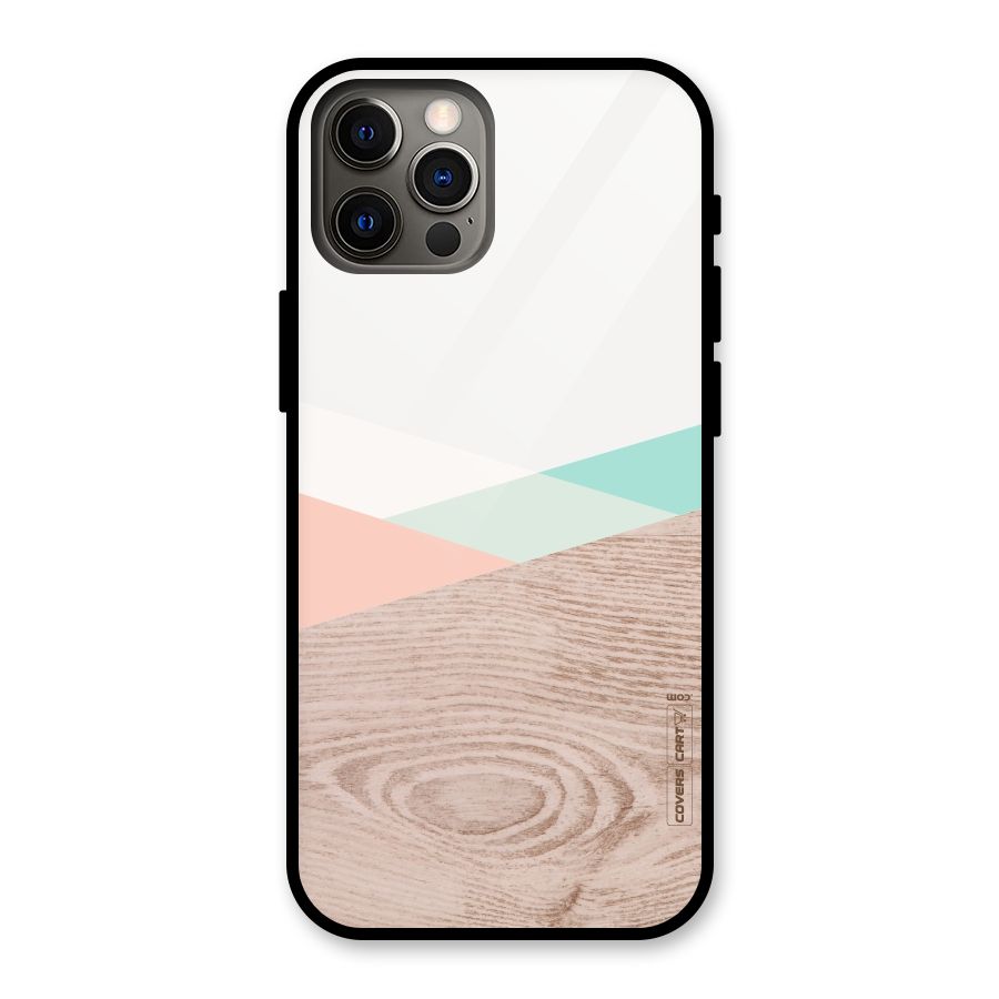 Wooden Fusion Glass Back Case for iPhone 12 Pro