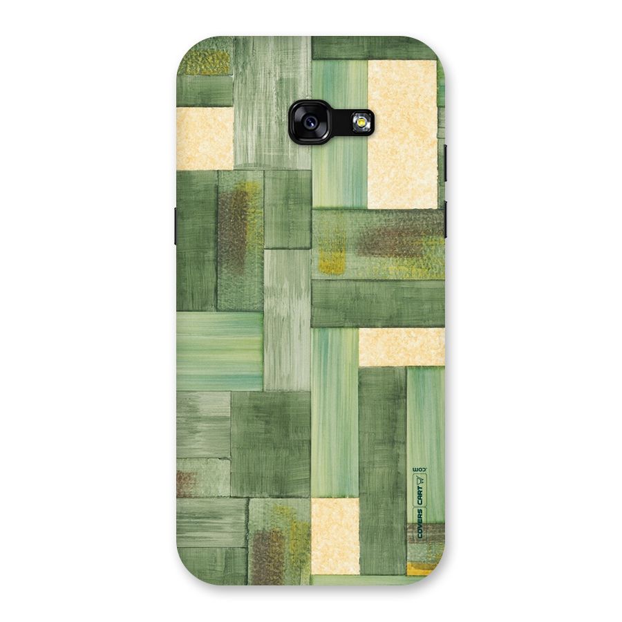 Wooden Green Texture Back Case for Galaxy A5 2017