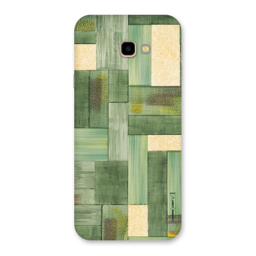Wooden Green Texture Back Case for Galaxy J4 Plus