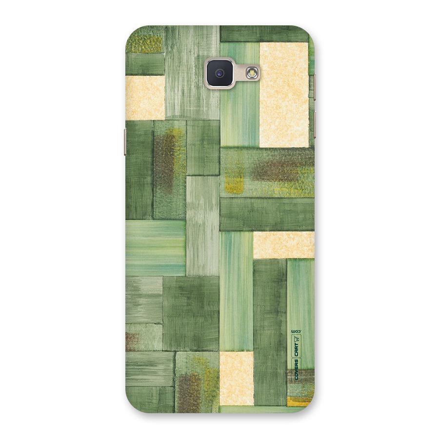 Wooden Green Texture Back Case for Galaxy J5 Prime