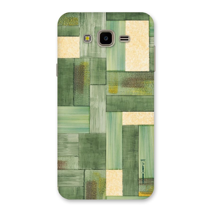 Wooden Green Texture Back Case for Galaxy J7 Nxt