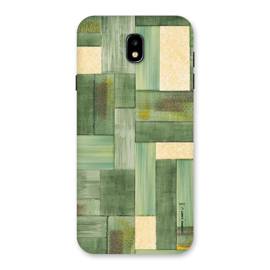 Wooden Green Texture Back Case for Galaxy J7 Pro