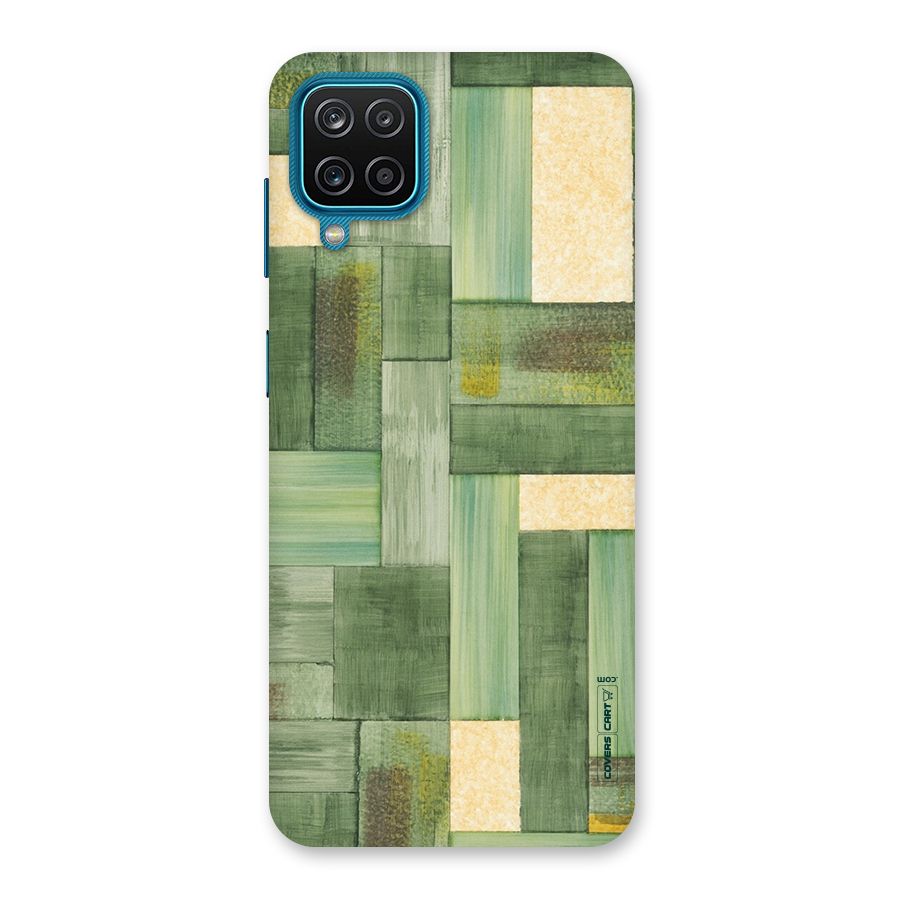 Wooden Green Texture Back Case for Galaxy M12