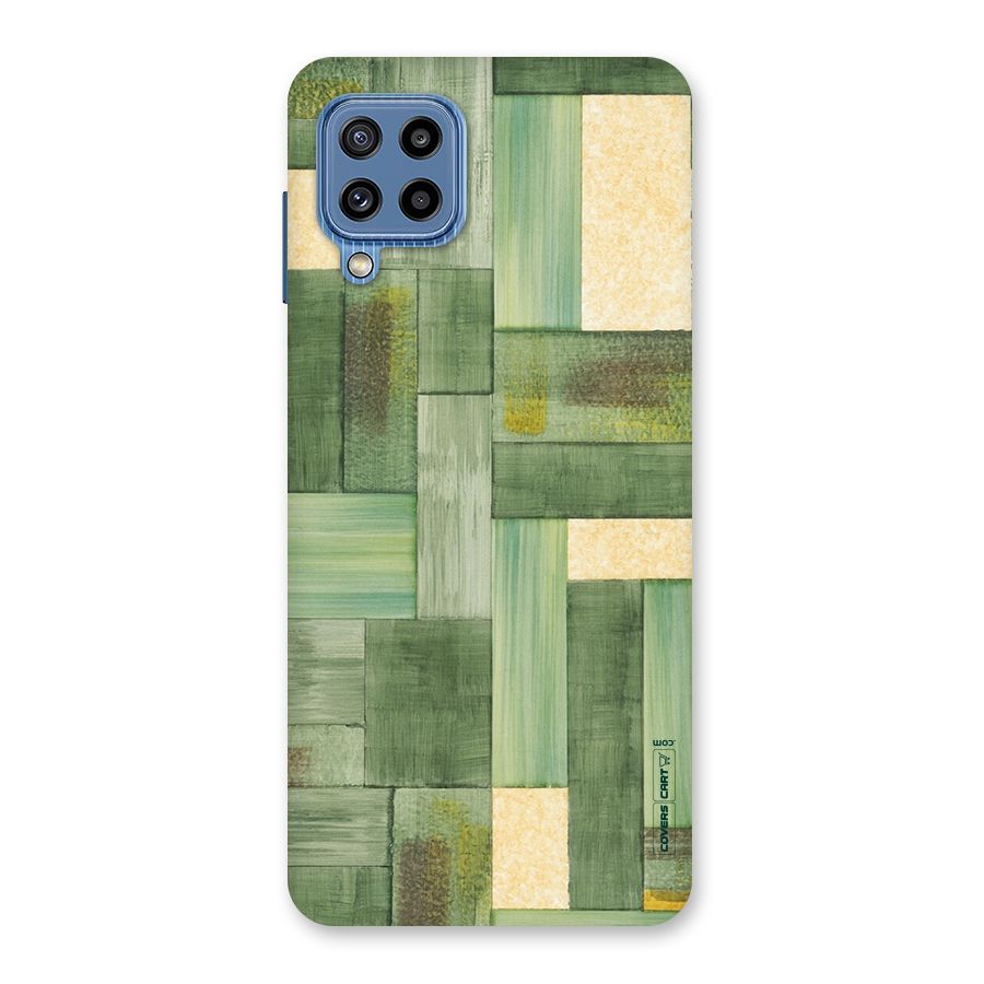 Wooden Green Texture Back Case for Galaxy M32