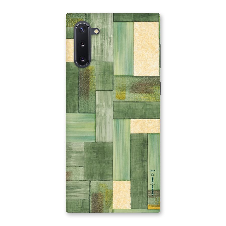 Wooden Green Texture Back Case for Galaxy Note 10