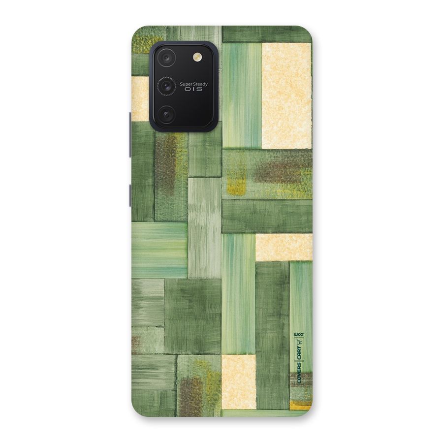 Wooden Green Texture Back Case for Galaxy S10 Lite