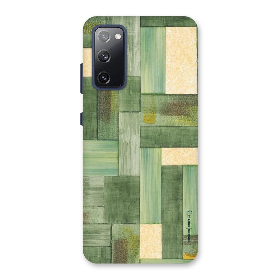 Wooden Green Texture Back Case for Galaxy S20 FE