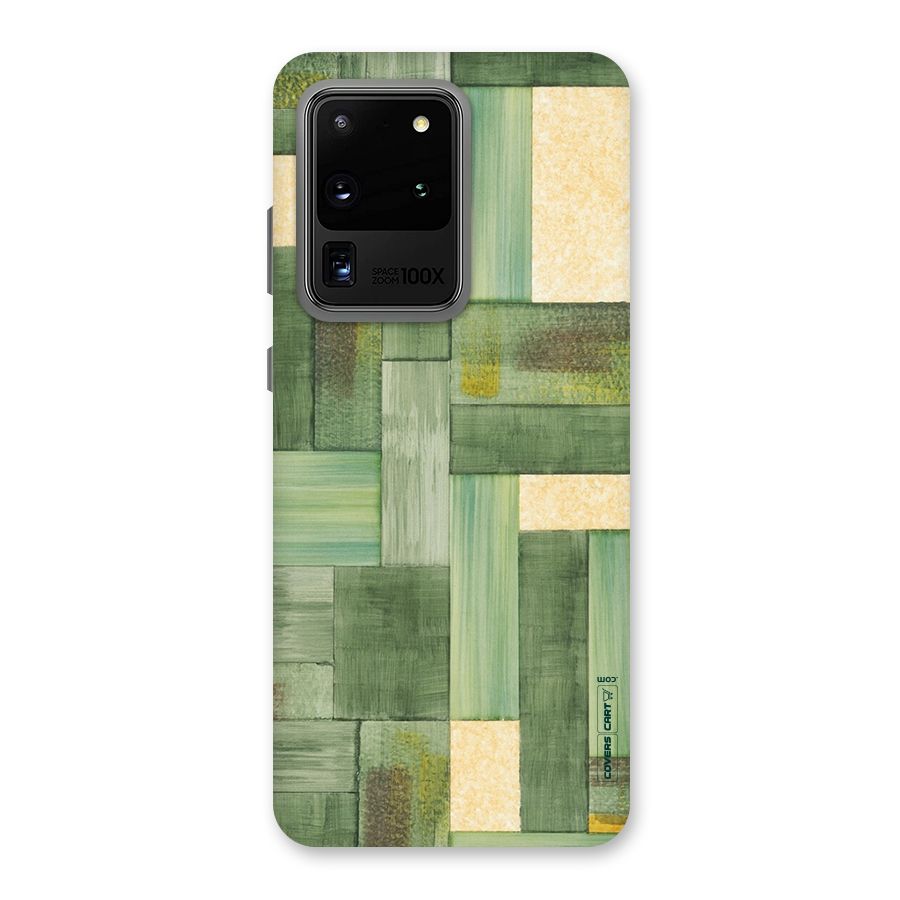 Wooden Green Texture Back Case for Galaxy S20 Ultra