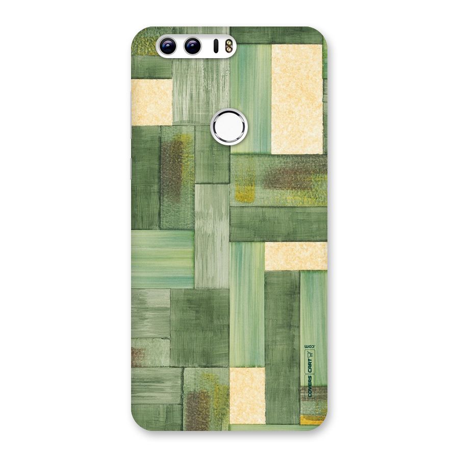 Wooden Green Texture Back Case for Honor 8