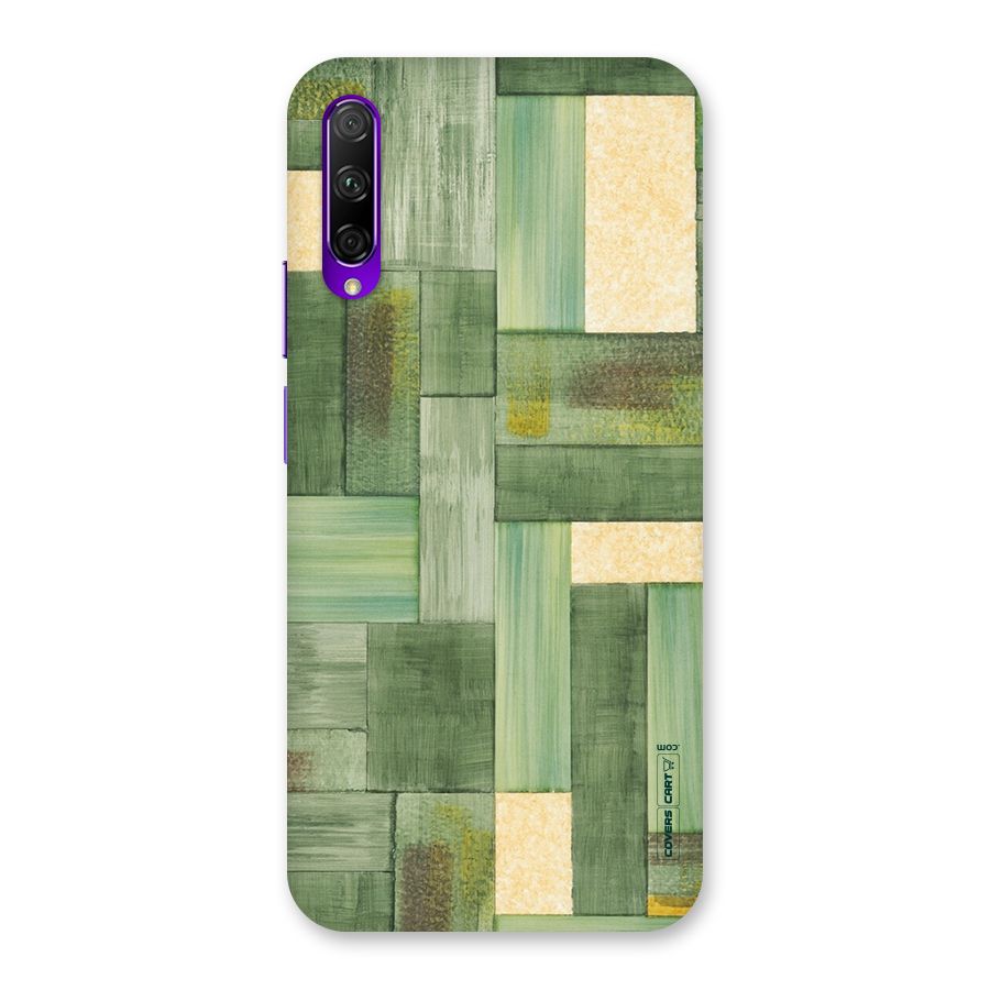 Wooden Green Texture Back Case for Honor 9X Pro