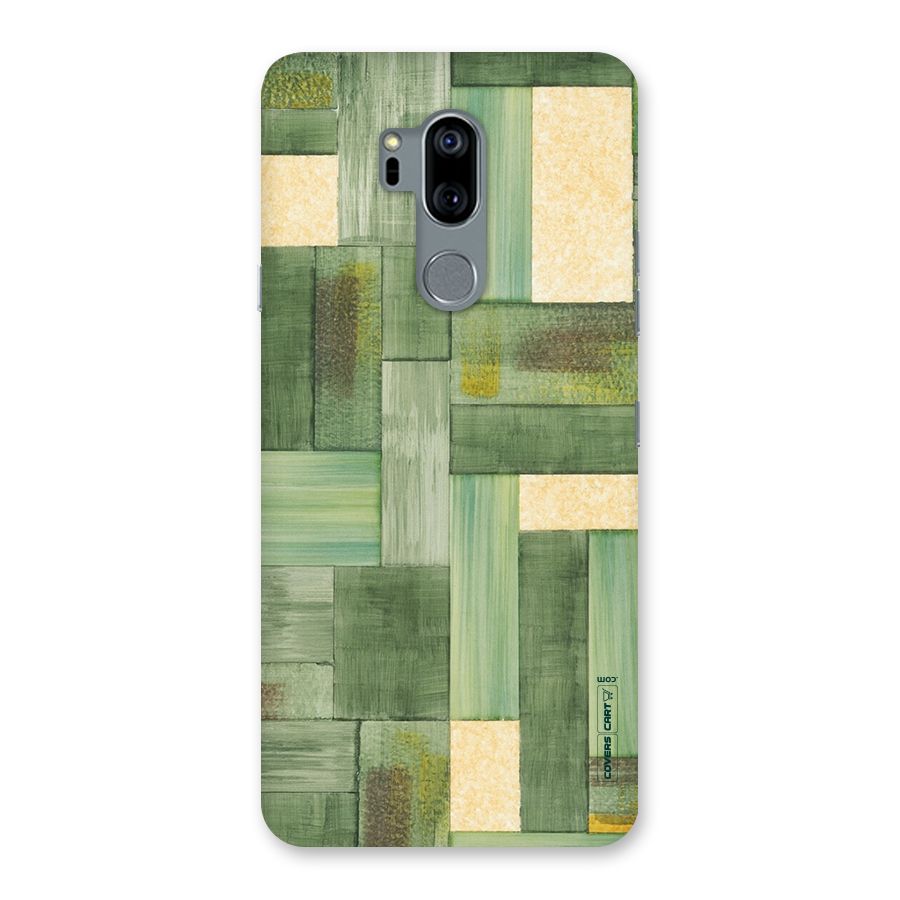 Wooden Green Texture Back Case for LG G7