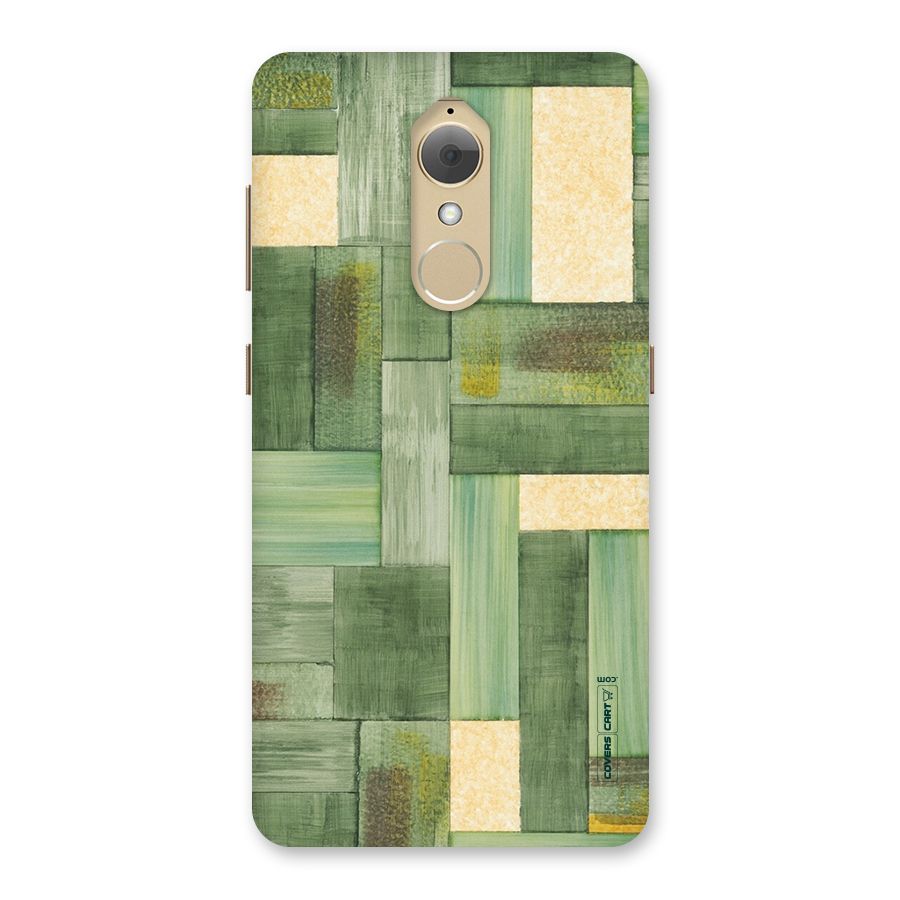Wooden Green Texture Back Case for Lenovo K8