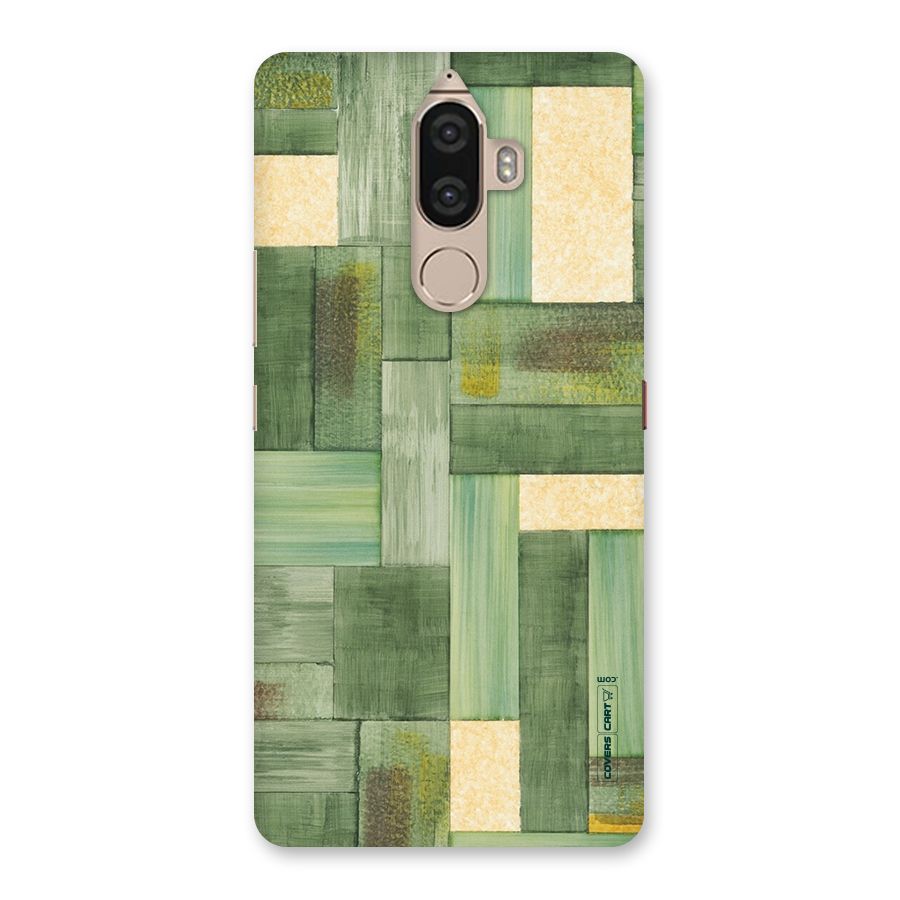 Wooden Green Texture Back Case for Lenovo K8 Note