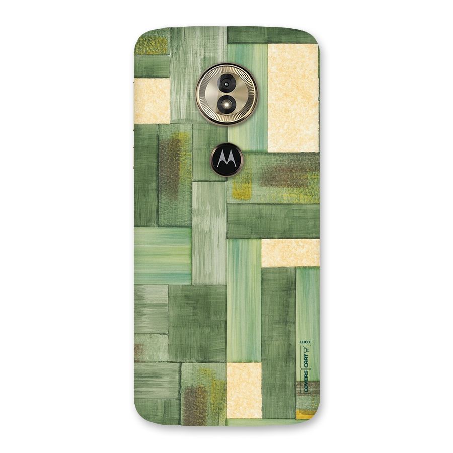 Wooden Green Texture Back Case for Moto G6 Play